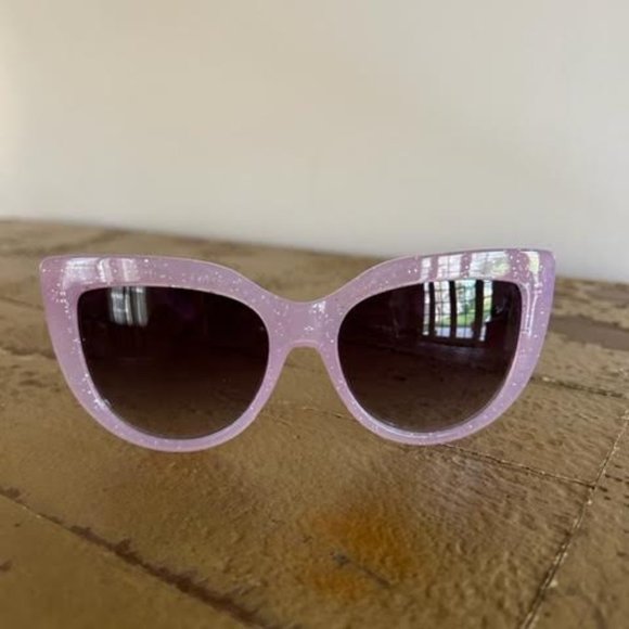 Bernie Dexter Accessories Pink Glitter Cat Eye Sunglasses Poshmark
